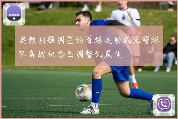 奥赖利强调墨西哥球迷助威无碍球队备战状态已调整到最佳
